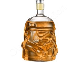 Stormtrooper Whiskey - Gin - Rum - water - limonade drink fles karaf met dop 750ml - star wars