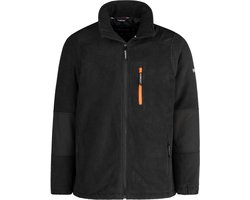 STØRVIK Rolf Fleece Jas - Winter Gevoerd - Winddicht Werkvest - Maat 3XL - Zwart