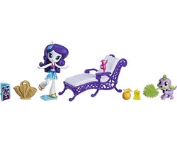 Strand Lounge Set - Poppen Speelset - Spelen met Poppen - 9 Artikelen Inclusief - 5+ Jaar - Multicolor