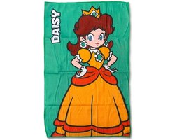 Strandlaken Nintendo Super Mario Prinses Daisy - Groen / Multicolor - Handdoek - 50 cm x 80 cm
