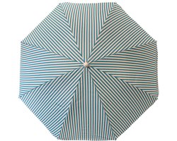 Strandparasol Rayures 180 cm | blauw
