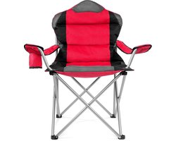 Strandstoel opvouwbaar - Camping stoel - Rood