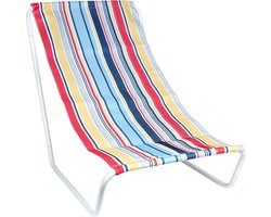 Strandstoel Opvouwbaar Kleurrijk - Strandmat - Zonneligstoel - Ligstoel - Ligbed - Tuinstoel - Campingstoel