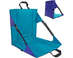 Strandstoel - Verstelbare Banden - Strandstoel Met Rugleuning - Opvouwbare Stoel - Strandligstoel - Campingstoel - Draagbare Stadionstoel - Gemakkelijk Op Te Vouwen En Mee Te Nemen