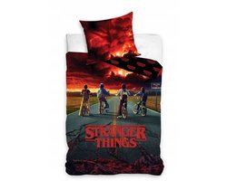 Stranger Things Beddengoed 160x200cm - Officiële Licentie Katoen