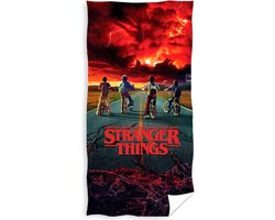 Stranger Things microfibre beach towel