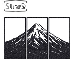 StraQ Berg Muurdecoratie Set Van 3 Stuks - Sneeuw - Alpen - Wandversiering - Wall art - Muur Kunst