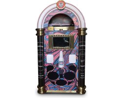 Strausser Jukebox  Pink / Blue Flowers