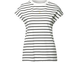 Street one - Dames topje - Maat 38 - Vrouwen - Creme - katoen