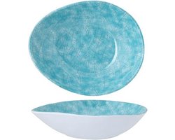 Streetfood Go Azzurro DIEP BORD  19.5x16cm Melamine