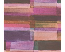 STREPEN BEHANG | Modern & Abstract - Lila Roze Beige Groen - A.S. Création Anna D'Andrea