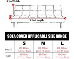 Stretch Bankhoes Jacquard Effen Kleur Universeel voor Zitbanken en Slaapbanken (1- tot 3-zits)