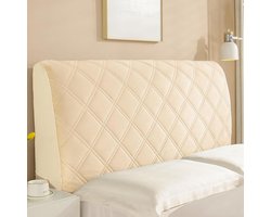 Stretch Dustproof Headboard Cover Champagne - 180cm breed. hoofdbord hoes elastische