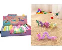 Stretch eenhoorn speelgoed – Rekbaar sensorisch speelgoed voor kinderen – unicorn fidget speelgoed – stressverlichter cadeau