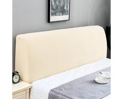 Stretch Headboard Cover for Padded Headboard - 180-200cm - Cream hoofdbord hoes elastische