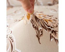 Stretch Stoel Cover - Verwijderbare Stoel Beschermer - Wasbaar - Korte Eettafel Print - Stoel Cover Bruiloft - Thuis Feest Banket - HotelEetkamer .