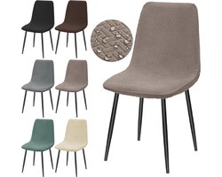 Stretch Stoelhoes voor Eames Stoelen - Waterdicht, Universeel, Afneembaar & Wasbaar - Bescherming voor Eetkamerstoelen, Feest & Bruiloft
