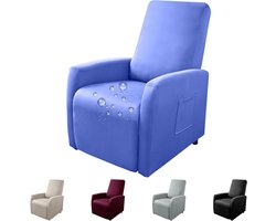 Stretchbare Recliner Hoes - Waterdichte en Beschermende Stoelhoes voor Relaxfauteuils, Geschikt voor TV Stoelen en Meubels