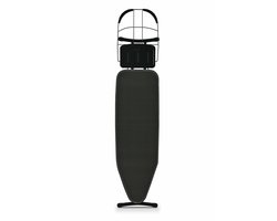 Strijkplank voor Stoomgenerator - Uitklapbaar Rek - Charcoal Black - Bodo
