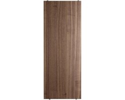 String - Wandrek (enkel plank) - Legplank - Walnoot - 78 x 30 cm.