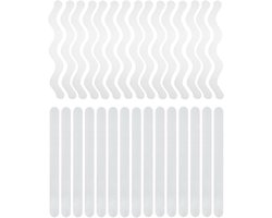 Strips Antislip Bad - Douche Stickers - Veiligheid Vergroten - Zelfklevend Ontwerp - 30 Stuks - Transparant