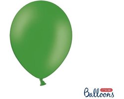 """Strong Ballonnen 27cm, Pastel Emerald groen (1 zakje met 10 stuks)"""