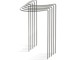 struiksteunen metaal halfrond 40 cm Ø70 cm hoog groene vaste plantenhouder bloemenhouder klimplant plantensteun bloemensteun vaste plantensteun klimhulp struikhouder rozensteun