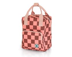 Studio Ditte rugzak Small Blocks pink-brown