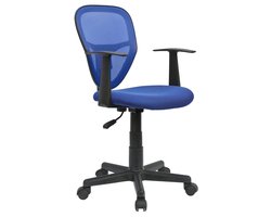 STUDIO-draaistoel voor kinderen met armleuningen - Blauw