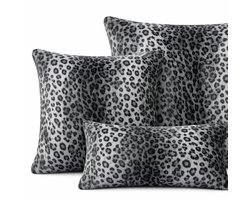 Studio Gloei - Panter - Print - Sierkussen - Grijs/Zwart – Luxe Decoratie Kussen - 45x45cm