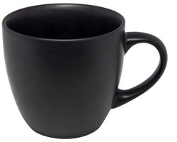 Studio Koffiekopjes Black Tie 200 ml - Set van 6 koffiekopjes - Elegante koffiekopjes voor espresso - Hittebestendig tot 180 °C - Vaatwasserbestendig - Aardewerk - Ø 8,5 cm - Koffie en Thee - Keukengerei