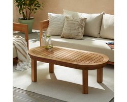 Studio LIVIT teak salontafel Redondo (120x60 cm)