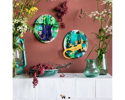 Studio Roof- muurdecoratie- jungle - gekko