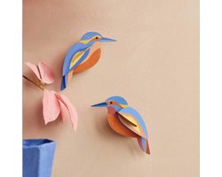 Studio Roof wanddecoratie vogels Kingfisher
