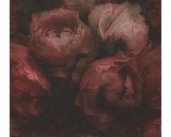 Studio Swaai – Pioenwals Dieproos Behang | Rood SW-82-RR01