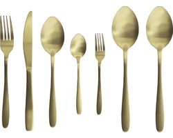Studio Tavola Bestekset - Goud - 42-delig / 8 personen