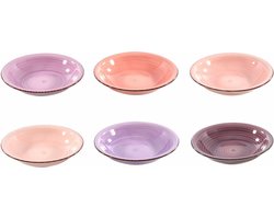 Studio Tavola Diepe Borden Mykonos ø 21 cm - 6 stuks
