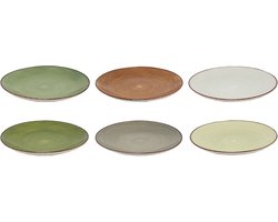 Studio Tavola Dinerborden Deep Forest ø 26.5 cm - 6 stuks