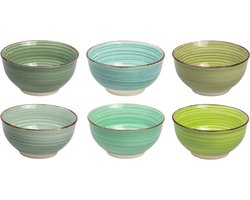 Studio Tavola Kleine Kommen Summer Green ø 12 cm - 6 stuks