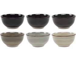 Studio Tavola Kleine Kommen Vintage Loft ø 12 cm - 6 stuks