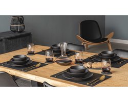 Studio Tavola Kommen - Soepkommen - Black Tie ø 14 cm - 6 stuks