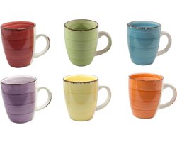 Studio Tavola Mokken Sunny Summer 350 ml - 6 stuks