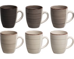 Studio Tavola Mokken Vintage Loft 350 ml - 6 stuks