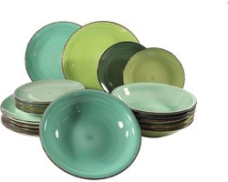 Studio Tavola Serviesset Summer Green - 18-delig / 6 personen