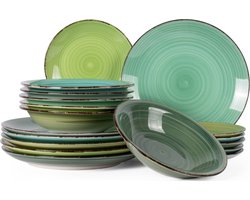 Studio Tavola Serviesset Summer Green - 18-delig / 6 personen