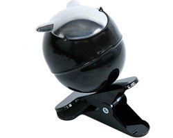 stuk buitenasbak, tuinasbak, balkonwindasbak, terras, met klem, stormnetbeker met klemfunctie, buiten, klemnetbeker