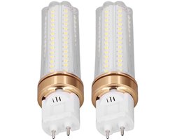 stuks 20W G12 LED-maïslamp 2000LM 360 graden lichthoek SMD-chip LED-maïslamp Plafond- en vloerlampen voor buiten, binnen, garage, fabriek (natuurlijk licht)