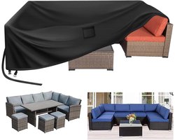Stunq® Beschermhoes voor Tuinmeubelen - 250 x 210 x 90 cm - UV, Waterdicht & Winddicht