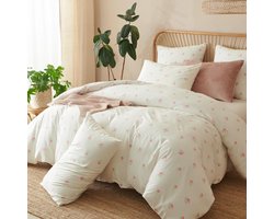 Stunq® Charmant en Omkeerbaar Beddengoedset met Bloemenpatroon voor een Frisse Uitstraling