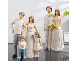 Stunq Decoratieve figuren, decoratieve woonkamer, woonwinkeldecoratie, moderne woonkamerornamenten, polyresin, (1)